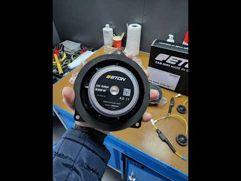 Bmw G20 3 series Speakers upgrade , Eton plug&play