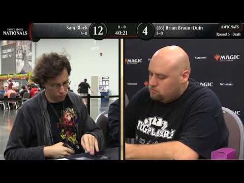 Magic the Gathering US Nationals 2018 Round 6 Draft