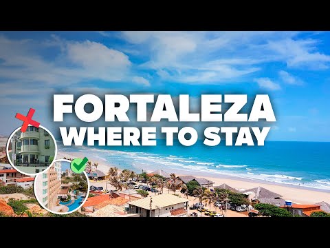 WHERE TO STAY IN FORTALEZA! Best Areas and Budget Hotels!