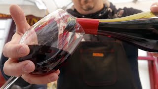 Celebrations as the first bottle of Beaujolais Nouveau 2022 is opened in France