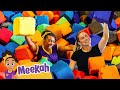 Meekah SPECIAL Learn Gymnastics With Shawn Johnson