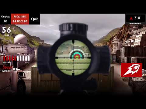 Canyon Shooting. FPS Weapon simulator, Sniper Free Video