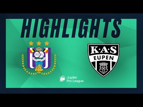 RSC Anderlecht - KAS Eupen hoogtepunten
