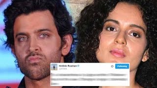 Hrithik Roshan’s Response To Twitterati For Calling Kangana Ranaut Characterless!