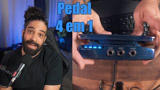 Wah, Volume, Pedal de Expressão e Saída p Afinador  | Hotone Soul Press 2