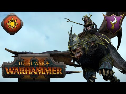 Morathi's replacement after her nerfs | Dark Elves vs Lizardmen | Total War: Warhammer 2