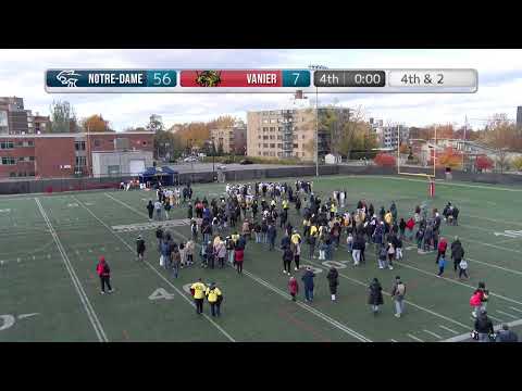 RSEQ Football D1 🏈 Notre-Dame @ Vanier [10/26/2024]