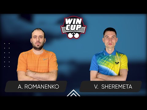 09:30 Andrii Romanenko - Vladyslav-Ivan Sheremeta 31.01.2025 WINCUP Professional. Table 1