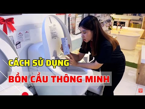 Bồn cầu thông minh hướng dẫn sử dụng