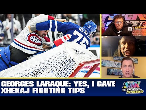 Georges Laraque: Yes, I Gave Xhekaj Fighting Tips | The Sick Podcast with Tony Marinaro Oct 12 2023