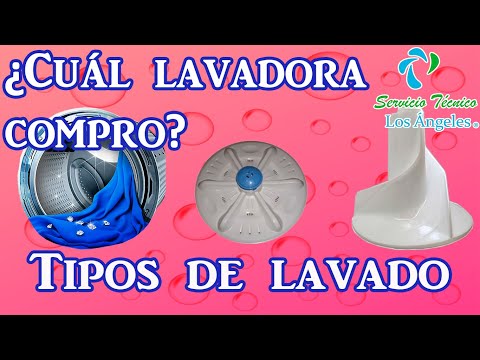 Video - Lavadoras con aspas o sin aspas