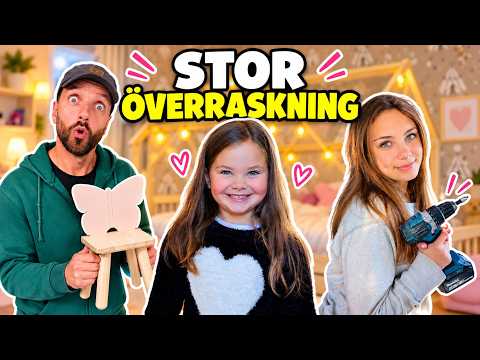 Vi fixar Lauras rum i smyg! Total room makeover VLOGG