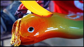 Rare Glass Art Process！3 Incredible Works by a Young Craftsman！
