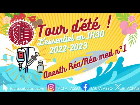 Tour d'été 2023 - Anesthésie Réanimation/Réanimation médicale n°1