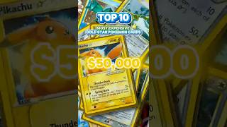 Top 10 #goldstar #pokemoncards #pokemontcg