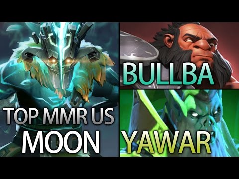 Top MMR US Dota Moon Bullba Yawar Ritsu Juggernaut Arcana 7.03 META