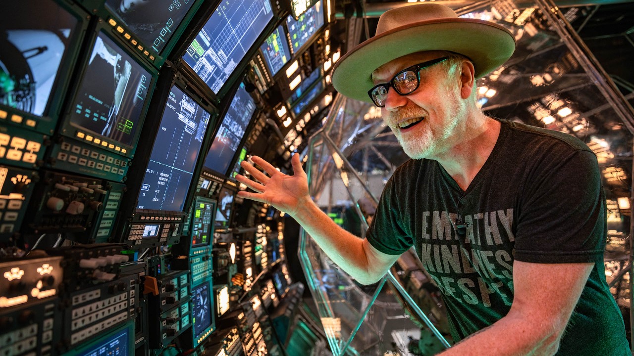 Adam Savage visits the Hail Mary set.