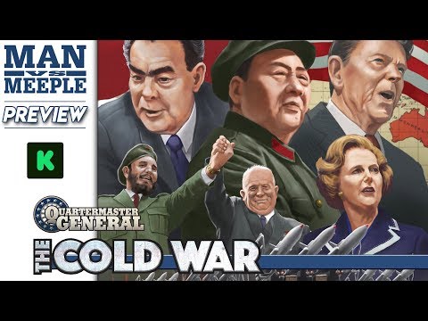 Quartermaster General: The Cold War Preview by Man Vs Meeple