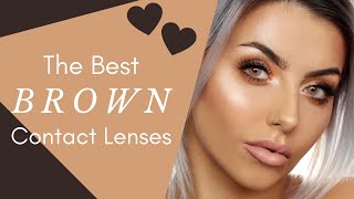 The Best Brown Colored Contact Lenses | lens.me