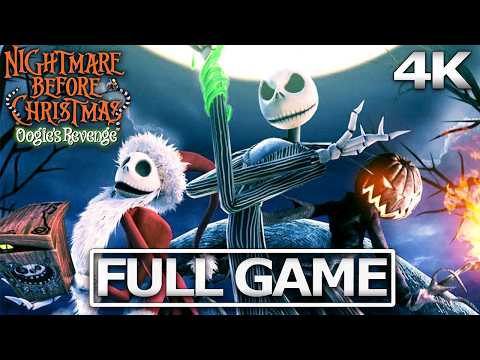 THE NIGHTMARE BEFORE CHRISTMAS OOGIE'S REVENGE Full Gameplay Walkthrough / No Commentary【FULL GAME】