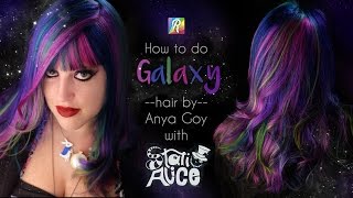 How to do Galaxy Hair by Anya Goy with Static Alice