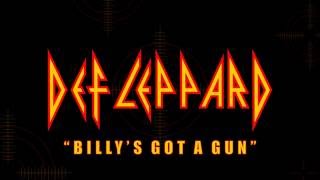 Def Leppard - Billy&#39;s Got A Gun (Lyrics) Official Remaster