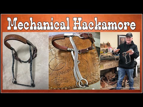 Mechanical Hackamore - Handmade Hackamore's by Bruce Cheaney Gainesville Texas - Roping Bits