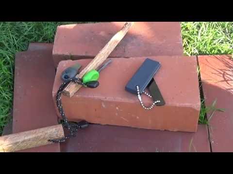 Magnesium vs Kienspan | Feuer in einer Survival-Situation - Was brennt besser?