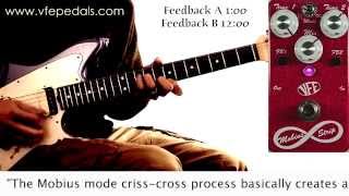 Video thumbnail for VFE Pedals Mobius Strip Dual Delay by Mike Hermans