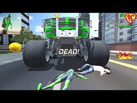 Rope Frog Ninja Hero - Strange Gangster Vegas #11 | Android GamePlay HD