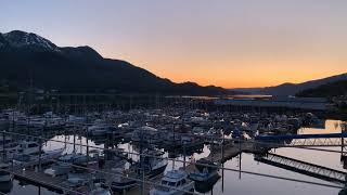 Juneau Alaska sunset 5 16 2020
