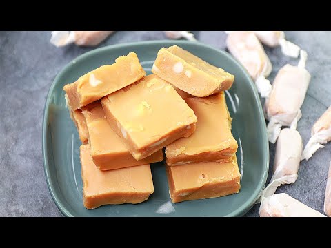 Milk Toffee Recipe   Sri Lankan Milk Dessert   Kiri Toffee Recipe   Condensed milk Toffee   #shorts