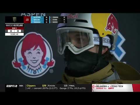 MARKUS KLEVELAND BEST OF XGames Aspen 2021