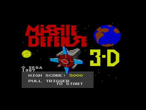 The Best of Retro VGM #2163 - Missile Defense 3-D (SMS) - Title Screen