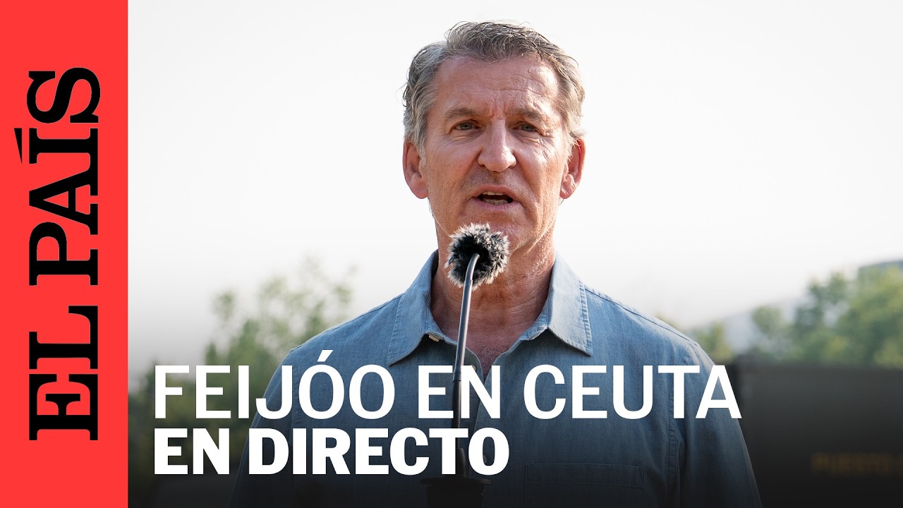 DIRECTO | El líder del PP, Núñez Feijóo, visita CEUTA tras la entrada masiva desde Marruecos