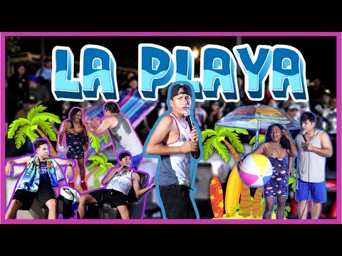 La Playa (Los pituc0s vs Los Barri0 )🔥😎⛱️☀️ comicos ambulantes 2026 #comedia #humor #chiste #playa