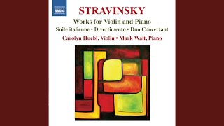 Pulcinella, Suite italienne: IV. Gavotta con due Variazioni (Arr. S. Dushkin for violin and piano)