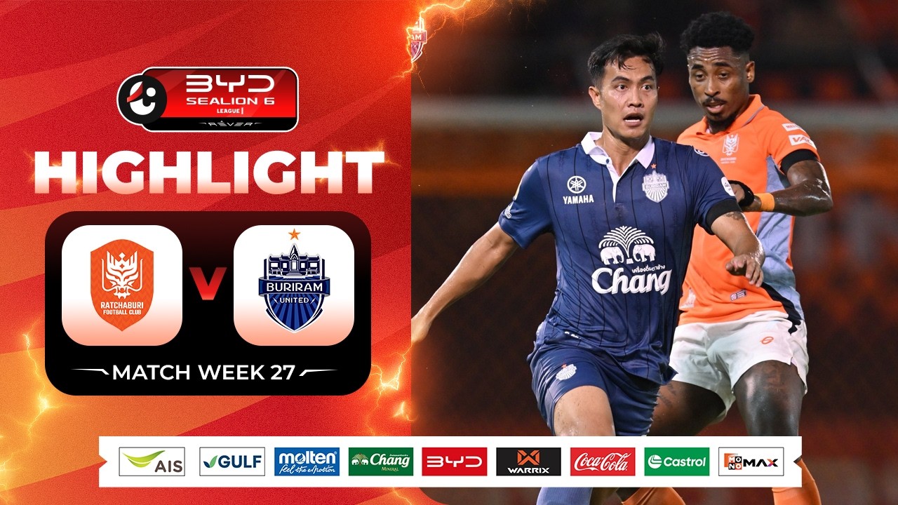 Ratchaburi vs Buriram United Highlights
