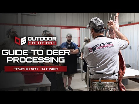 Deer Cutting Tutorial! Deer Processing Start To Finish