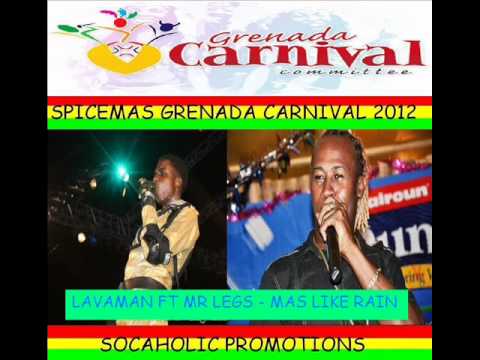 LAVAMAN FT MR LEGS - MAS LIKE RAIN - MUDDY JAB RIDDIM - GRENADA