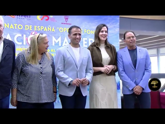 Presentación del IX Campeonato de España Open de Fondo Natación Máster