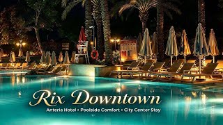 ✨ Where I Stayed in Antalya — Hotel Rixos Downtown Full Tour 🇹🇷