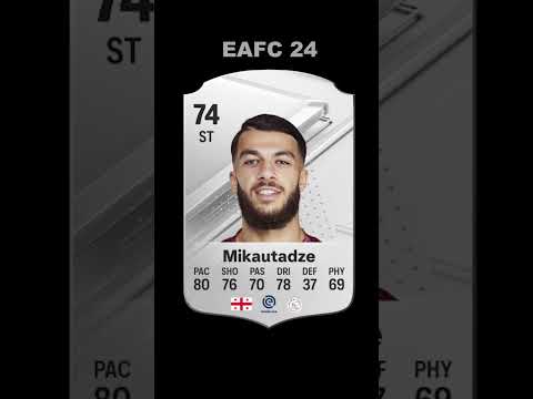 Georges Mikautadze in EVERY FIFA (FIFA 22-EAFC 24) #like #subscribe