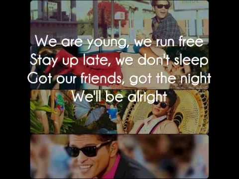 Bruno Mars - We'll be alright - Lyrics