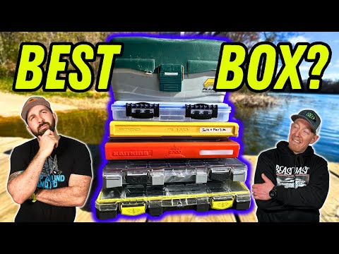 We TESTED The BEST Tackle Boxes! Tackle Box Buyers Guide