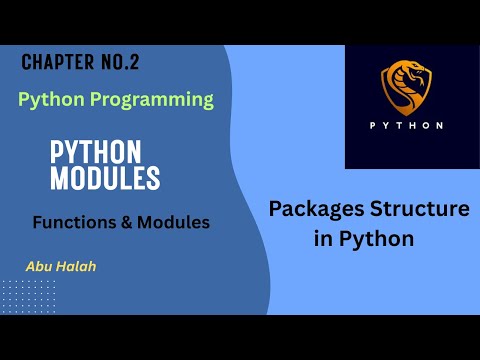 Lect28 Packages Structure In Python Module Package