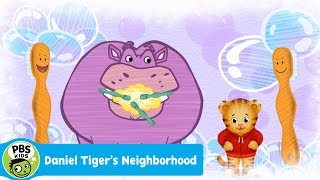 DANIEL TIGER&#39;S NEIGHBORHOOD | Daniel&#39;s Teeth Brushing Song | PBS KIDS