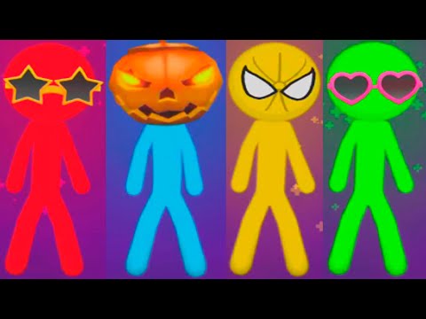 THE STICKMAN MINI GAMES TOURNAMENT Gameplay Walkthrough STICKMAN PARTY Android Game