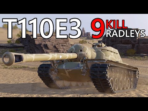 Wot Console - 9 Kills - T110E3 - Heilbronn