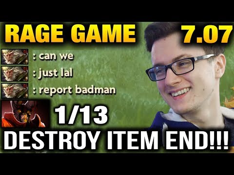 Miracle- VS Ramzees RAGE - Report Badman Plz Dota 2 7.07 Dueling Fates